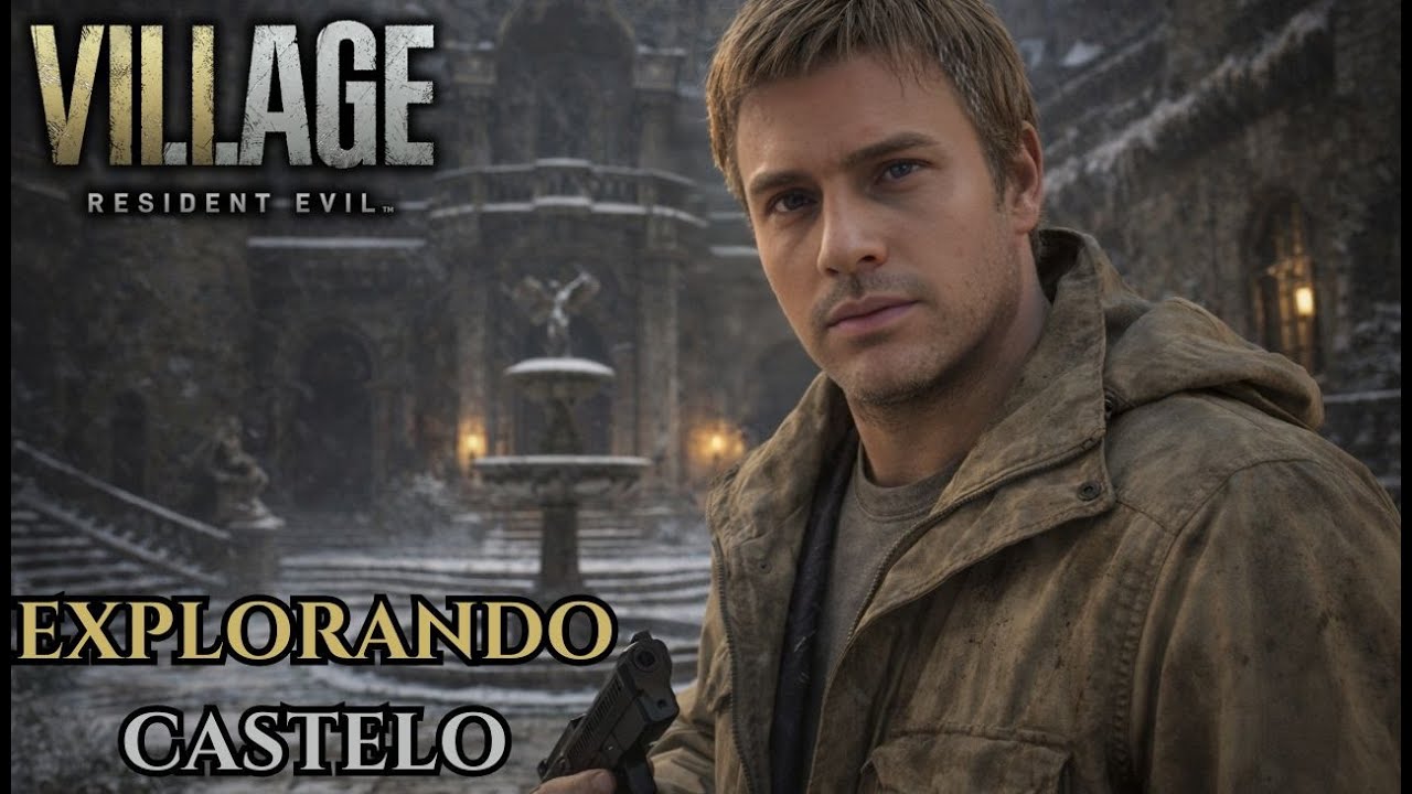 Resident Evil Village parte 4 Explorando o Castelo e a Morte da Lady Dimidrescu
