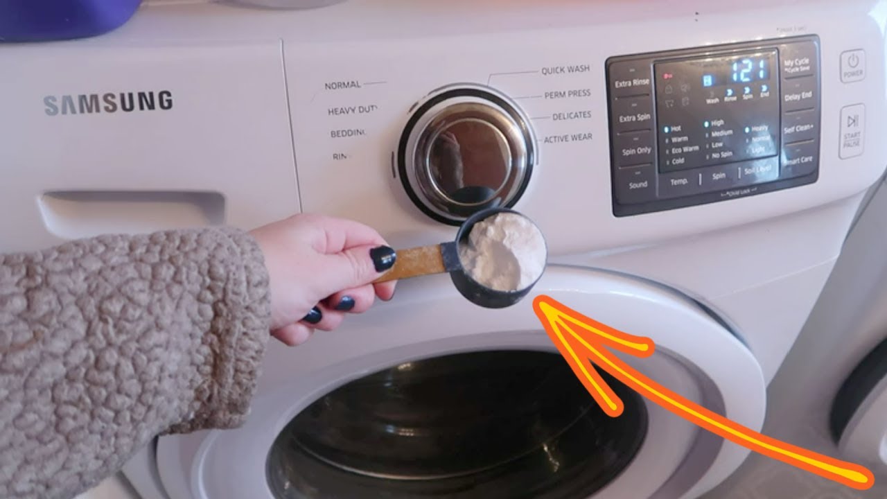HOW TO REMOVE ODOR FROM SAMSUNG WASHER | TEACH ME HOW TO CLEAN