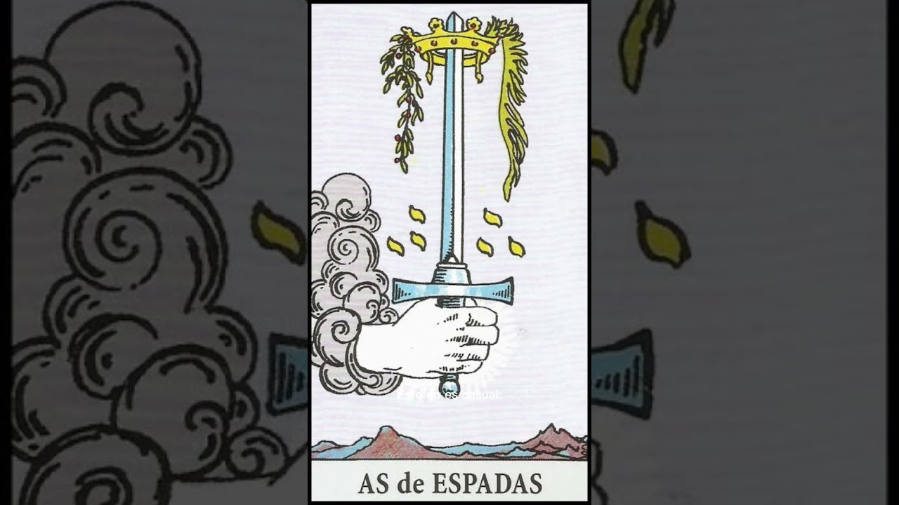 As de Espadas, Simbolog&iacute;a #aprendertarot #tarot #lecturacartas #tarotriderwaite #tarotreading