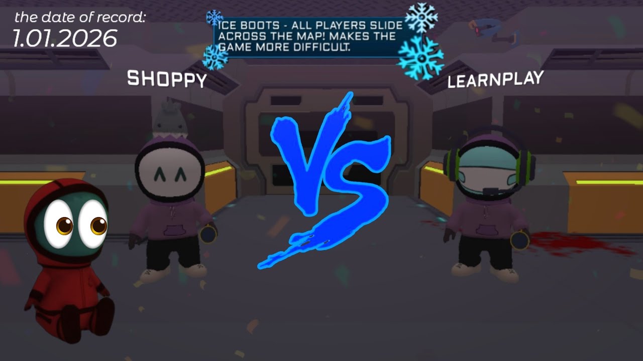 ❄️Shoppy VS LernPlay, but with Ice Boots!! | Imposter 3D: online horror