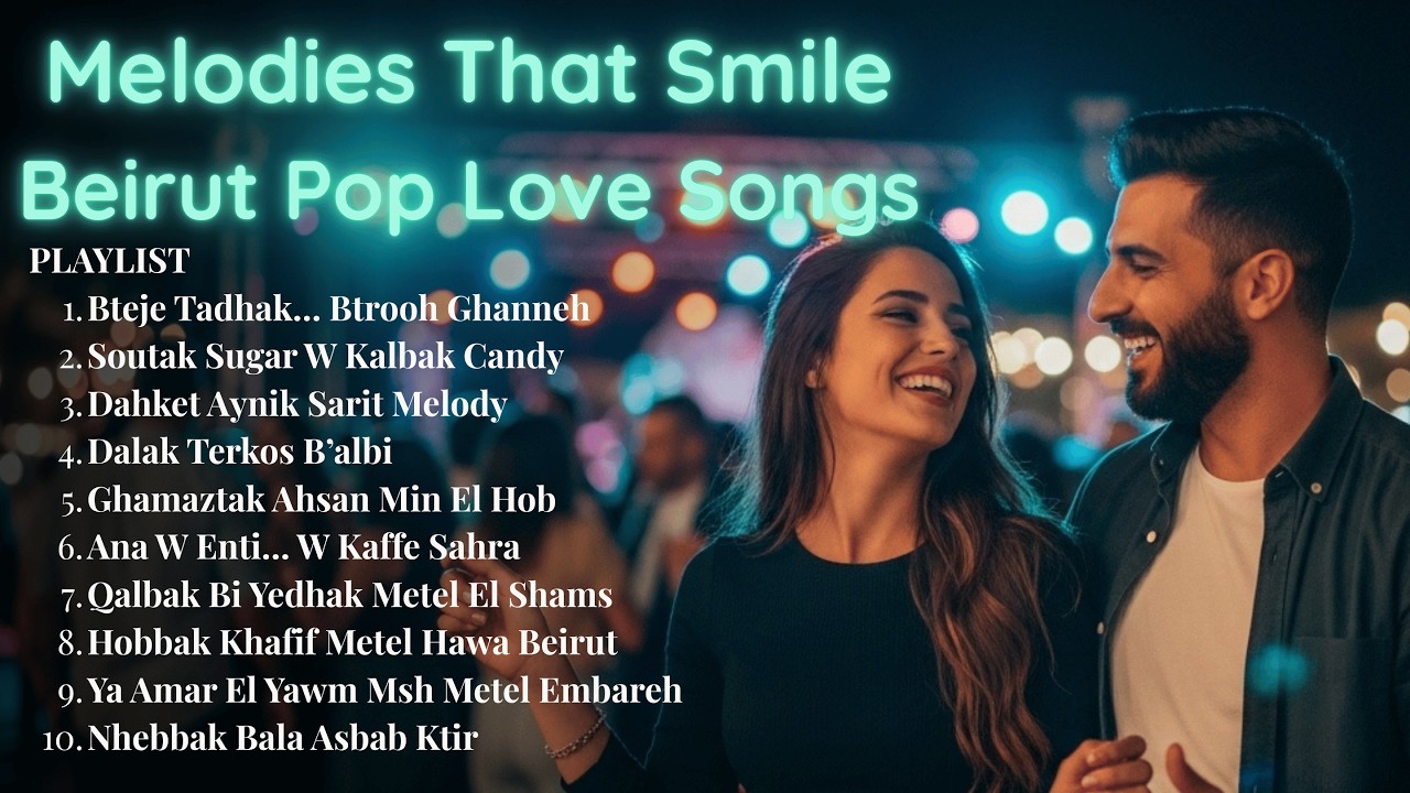 Cheerful Lebanese Pop Song – Bteje Tadhak… Btrooh Ghanneh