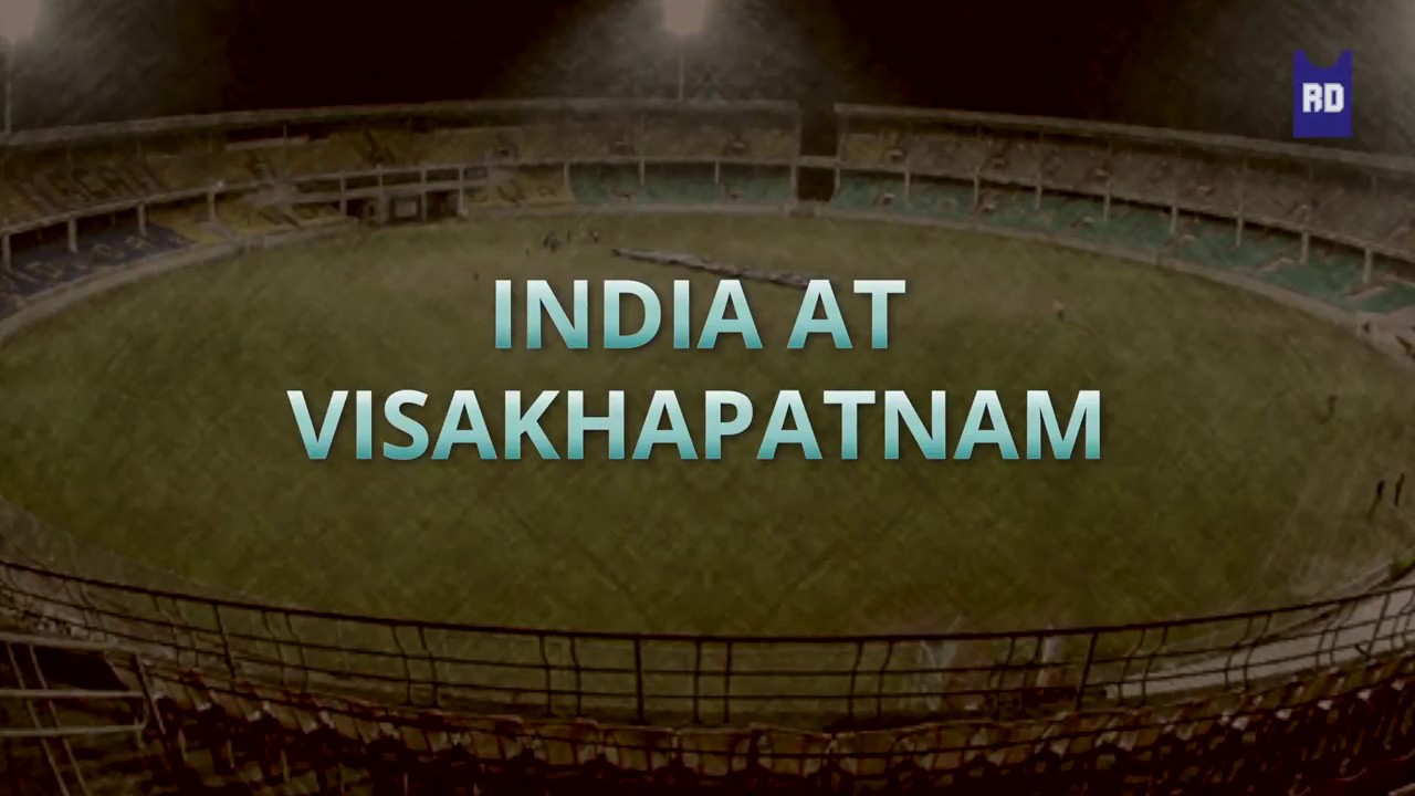Indian Cricket Team at Visakhapatnam so far