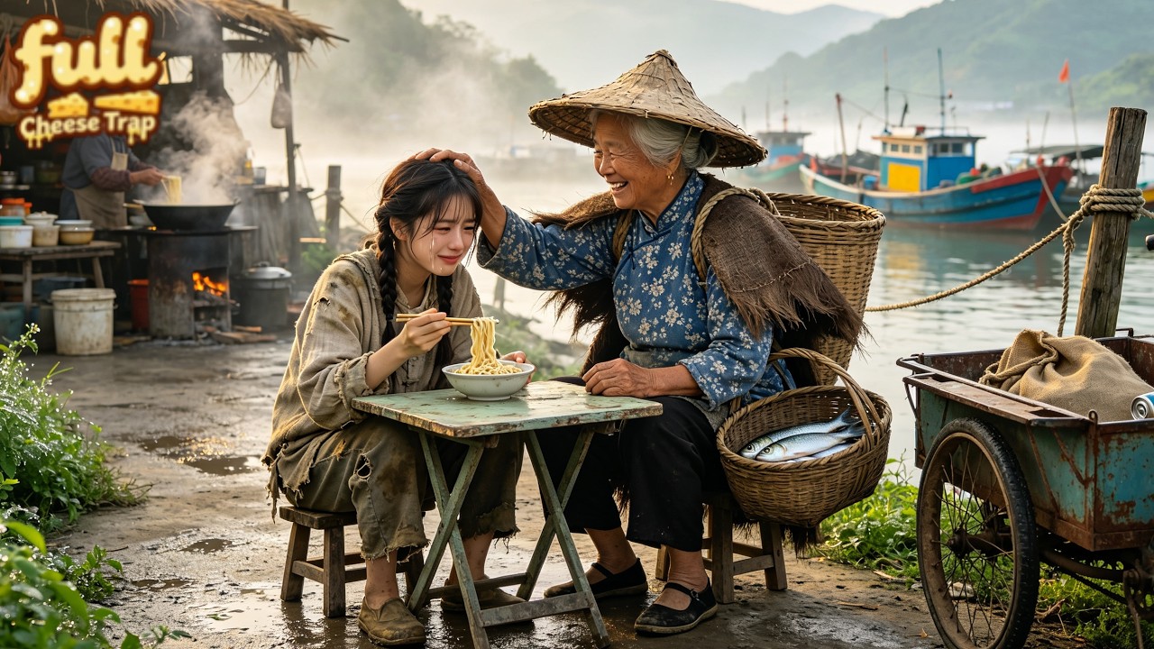 Old Fisherwoman Fed a Beggar Girl with Her Last Money, 15 Years Later She Returned a Billionaire!