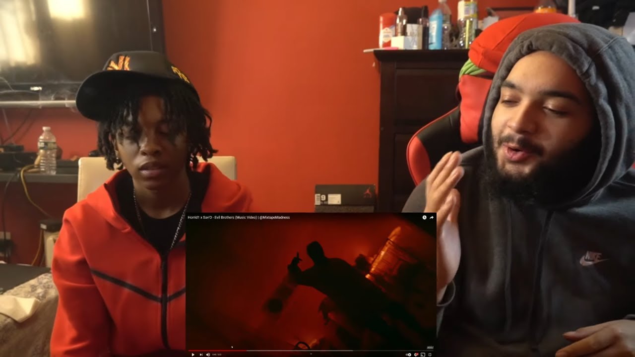 THIS BACK AND FORTH FLOW IS FIRE 😨☄️ | AMERICANS REACT TO HORRID1 X SAV'O - EVIL BROTHERS