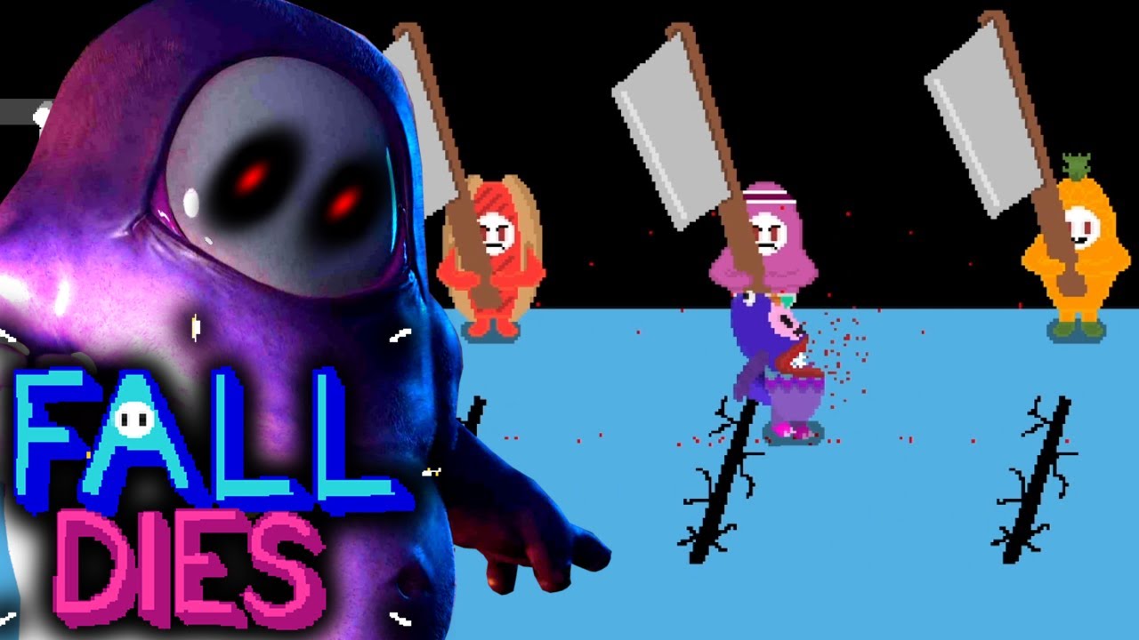 Fall Guys.EXE - SCARY FALL GUYS HORROR GAME - Fall Dies