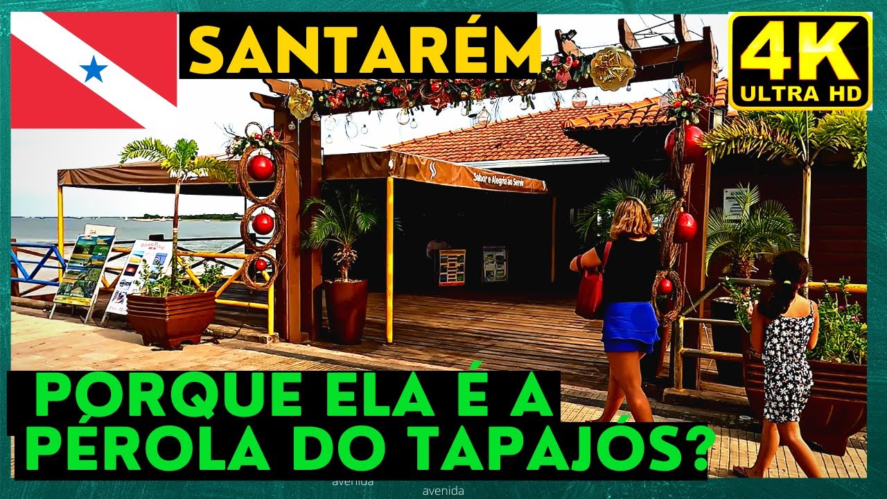 🇧🇷 Conheça SANTARÉM no Estado do Pará | #goprohero12 #djimini4pro | #4k