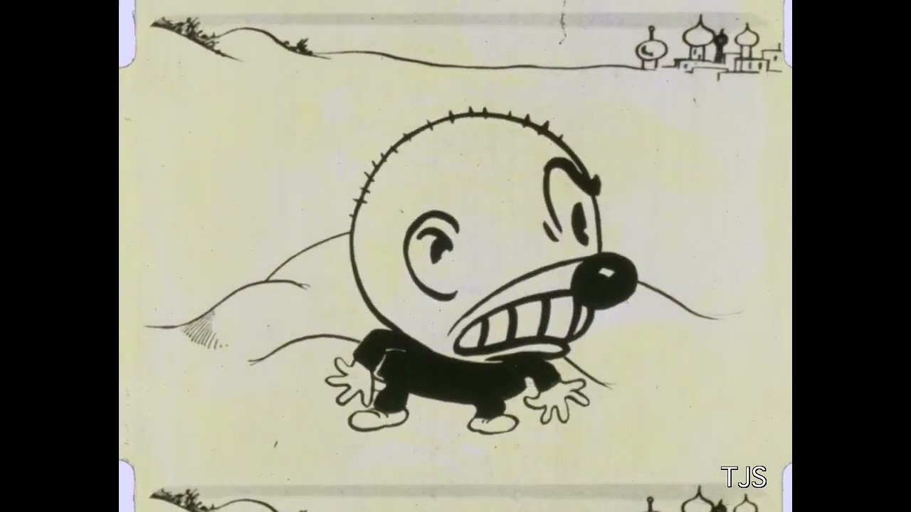 Jumping Beans (Inkwell Studios, 1922) with Koko the Clown