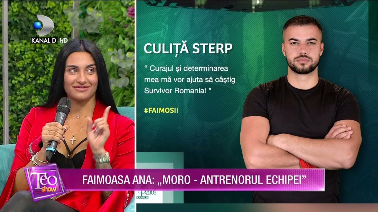 Teo Show (12.04.) - Faimoasa ANA si-a descris coechipierii in EXCLUSIVITATE! Cine a impresionat-o?