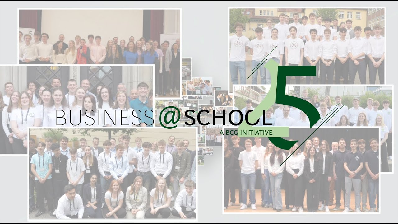 25 Jahre business@school Jubiläumsfilm: Glückwünsche aus dem Netzwerk