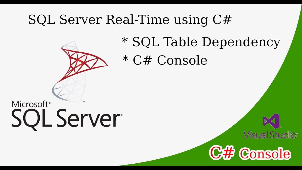 SQL Server Real Time using C#