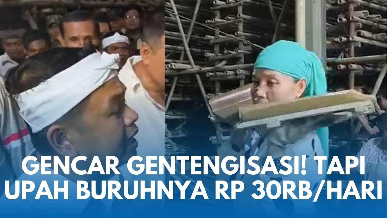 MIRIS DIUNGKAP KANG DEDI! Upah Buruh Genteng di Purwakarta Cuma Rp 30 Ribu per Hari Kerja 8 Jam