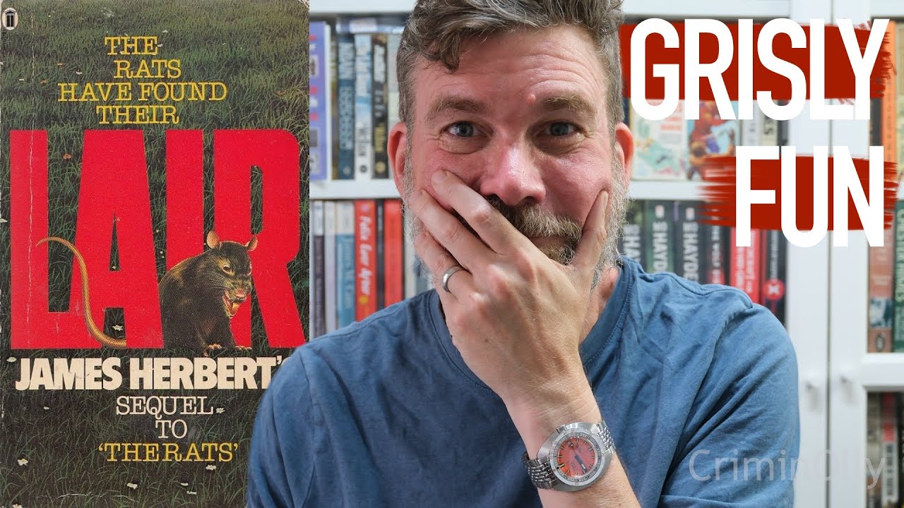 Lair by James Herbert - a classic British paperback from hell