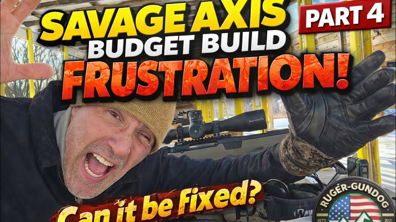 «Провал бюджетной сборки Savage Axis? Почему эта винтовка не покажет хорошую кучность?!» Часть 4