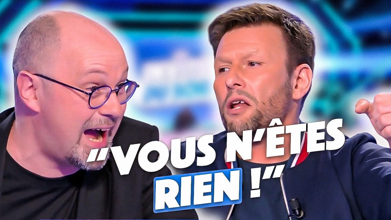 Énorme CLASH sur le plateau entre Raymond et Thomas Guénolé !