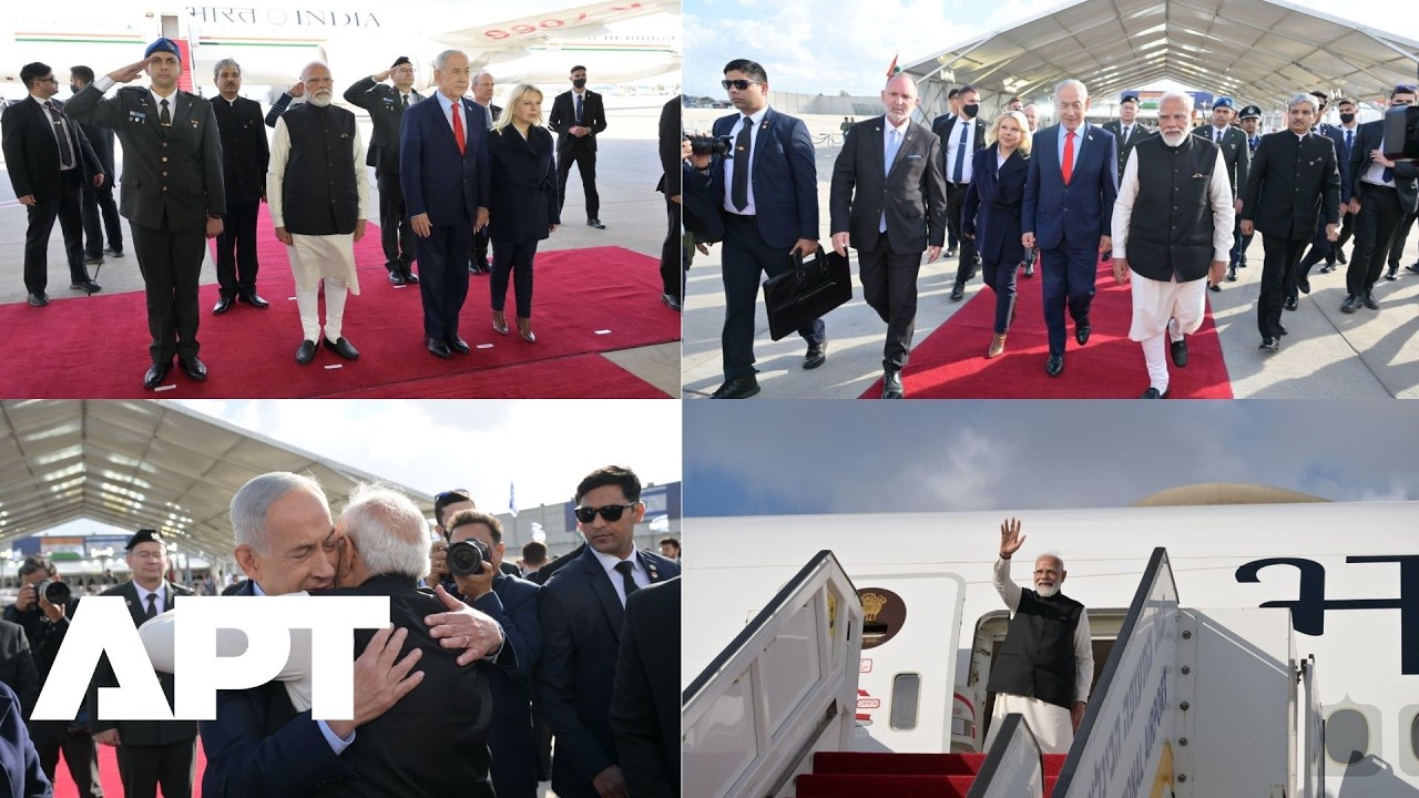 PM Modi Departs Israel After Two-Day Visit, Netanyahu Sees Him Off | APT