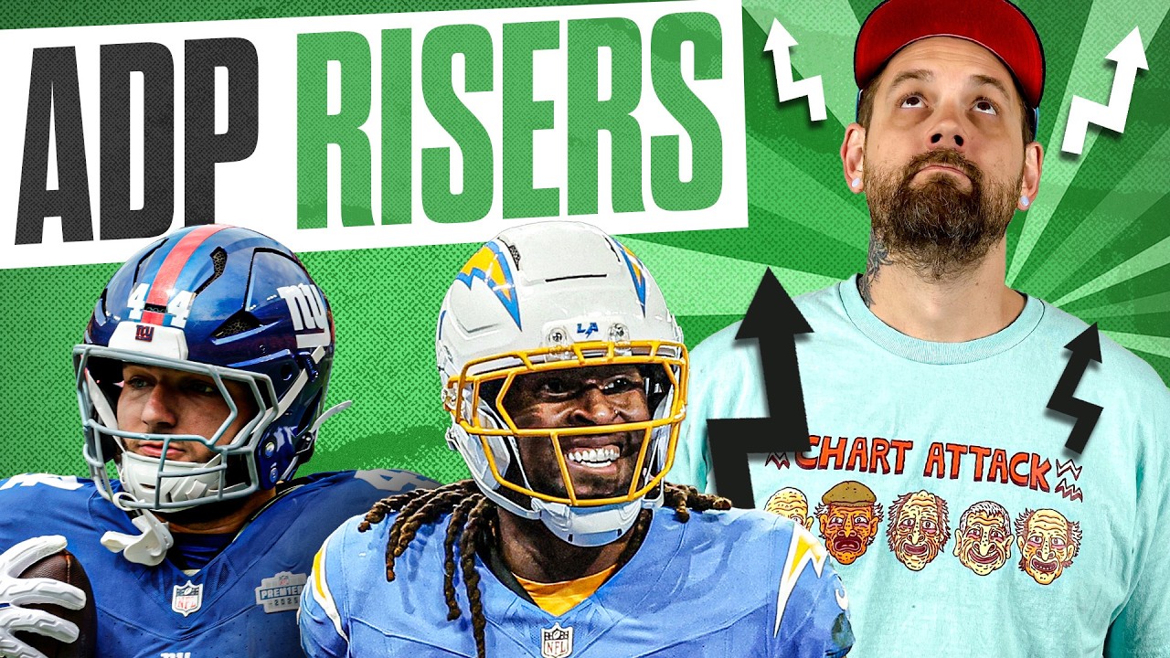 ADP Risers + High Hopes, Upside QBs | Fantasy Football 2026 - Ep. 1919