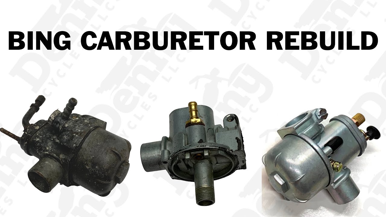 Puch Moped Round Bing Carburetor Disassembly & Reassembly 12mm 14mm 15mm Carb Rebuild Repair