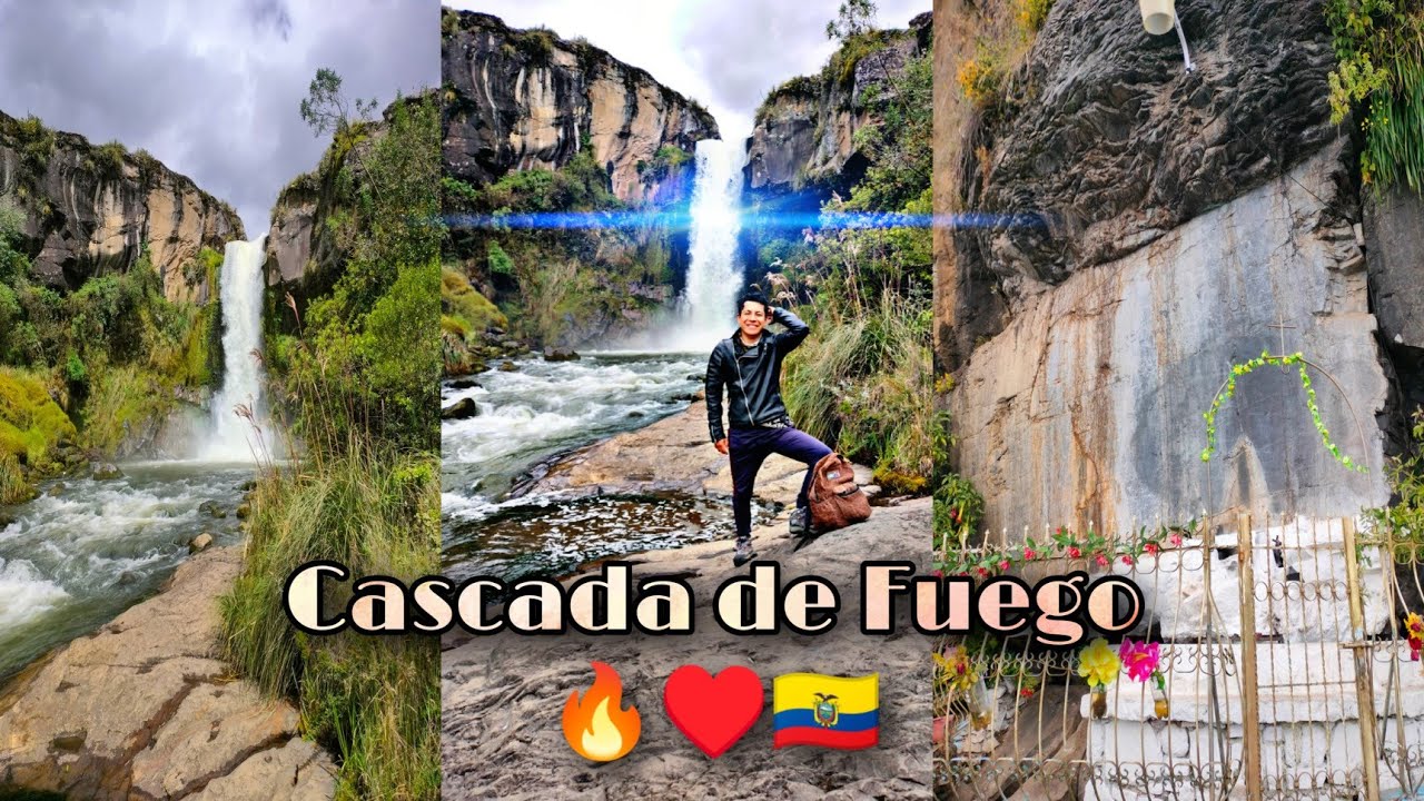Cascada de Fuego - Sangolquí - Ecuador ♥️🇪🇨