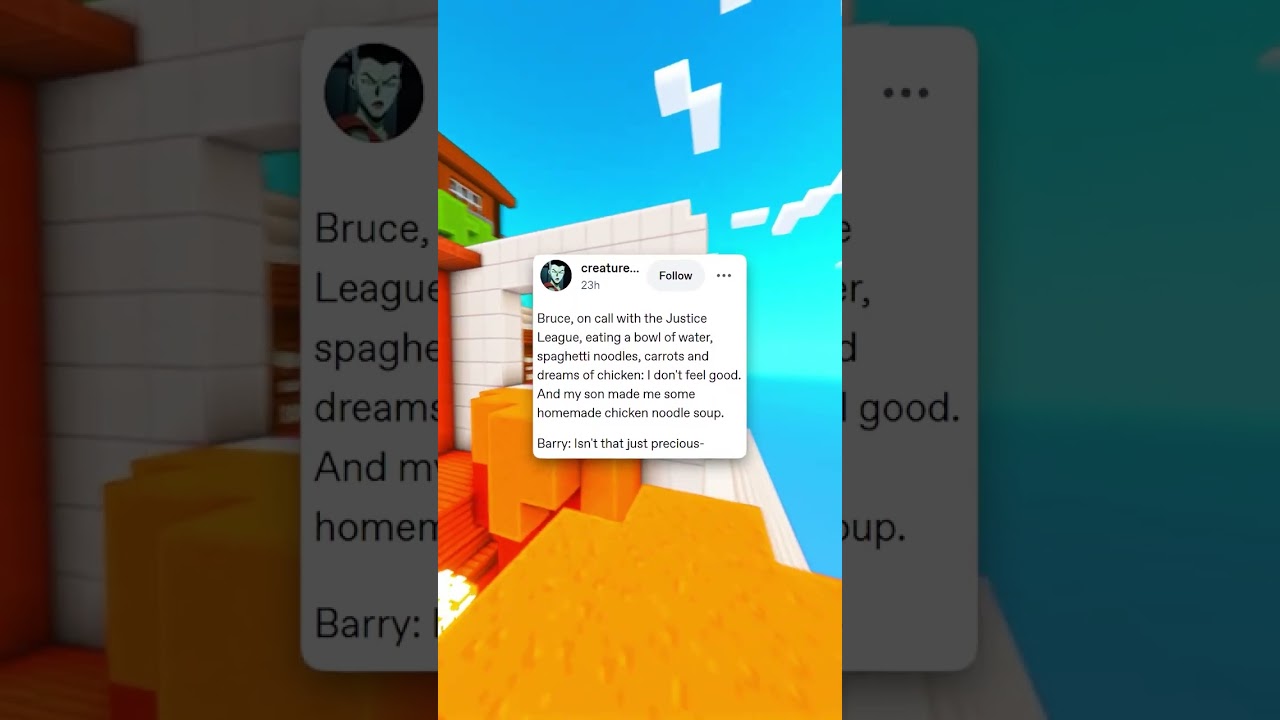 Брюс пьёт суп!