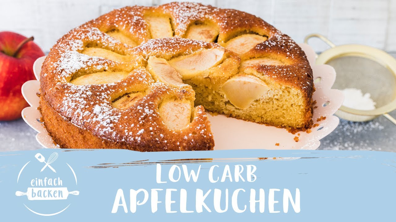 Low Carb-Apfelkuchen &ndash; schnell & so lecker | Einfach Backen