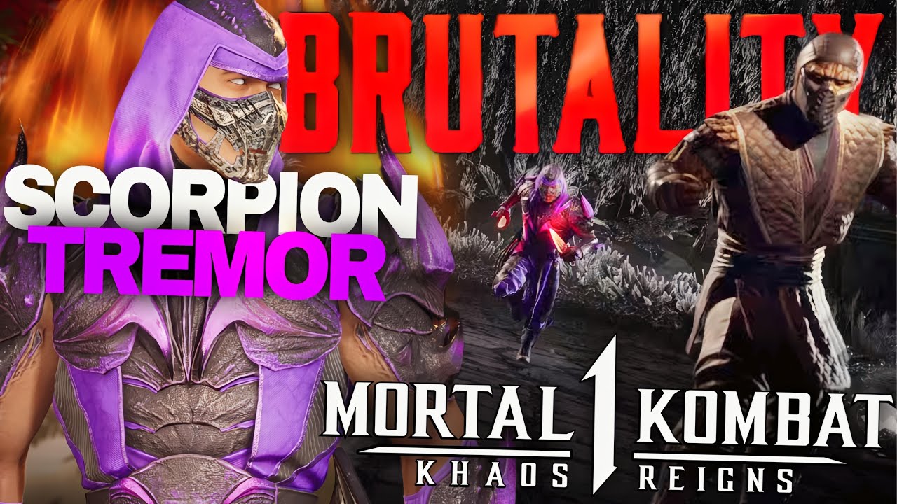 5 Diff Ways To Keep Yourself Safe With Scorpion Tremor In Mortal Kombat 1!