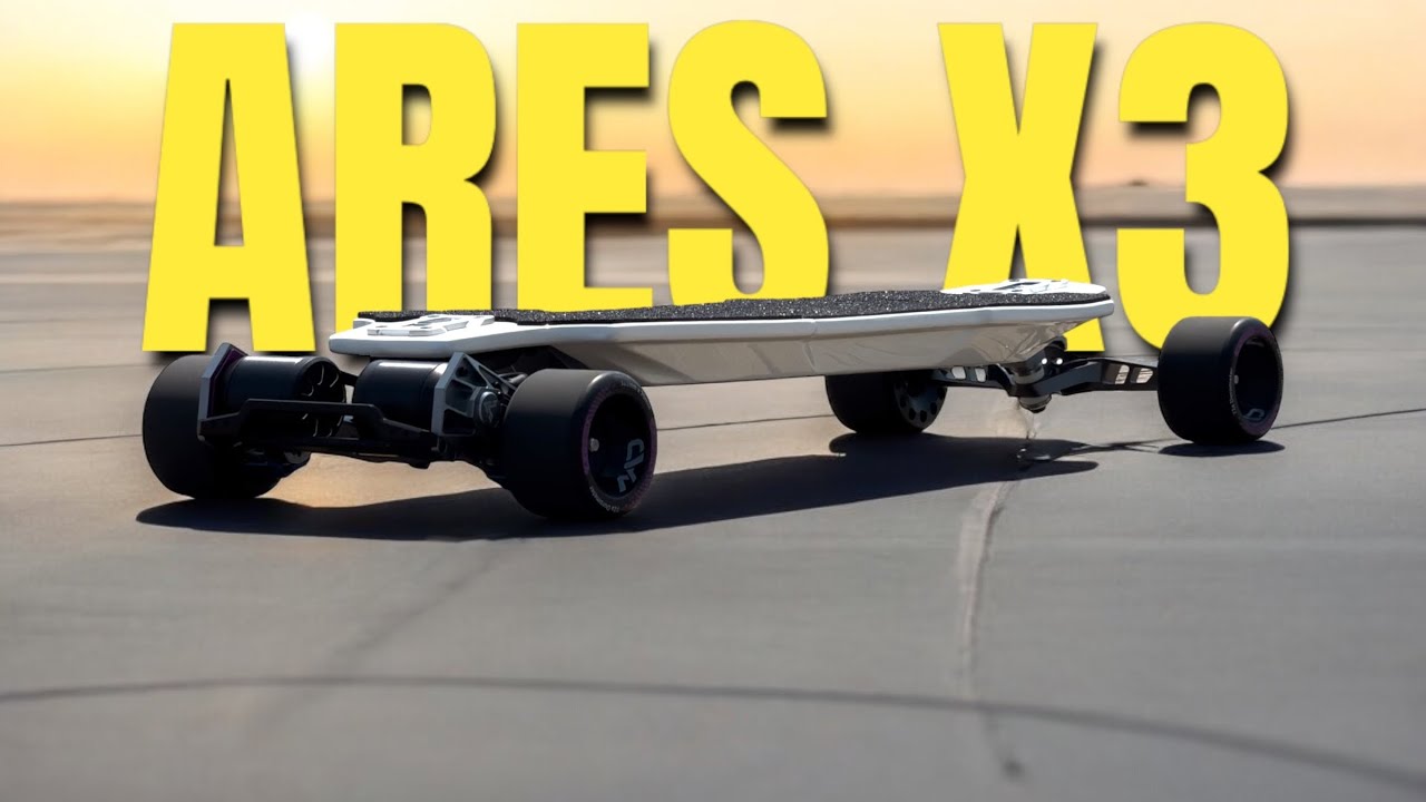 Acedeck Ares X3: This Electric Skateboard Goes How Fast?!