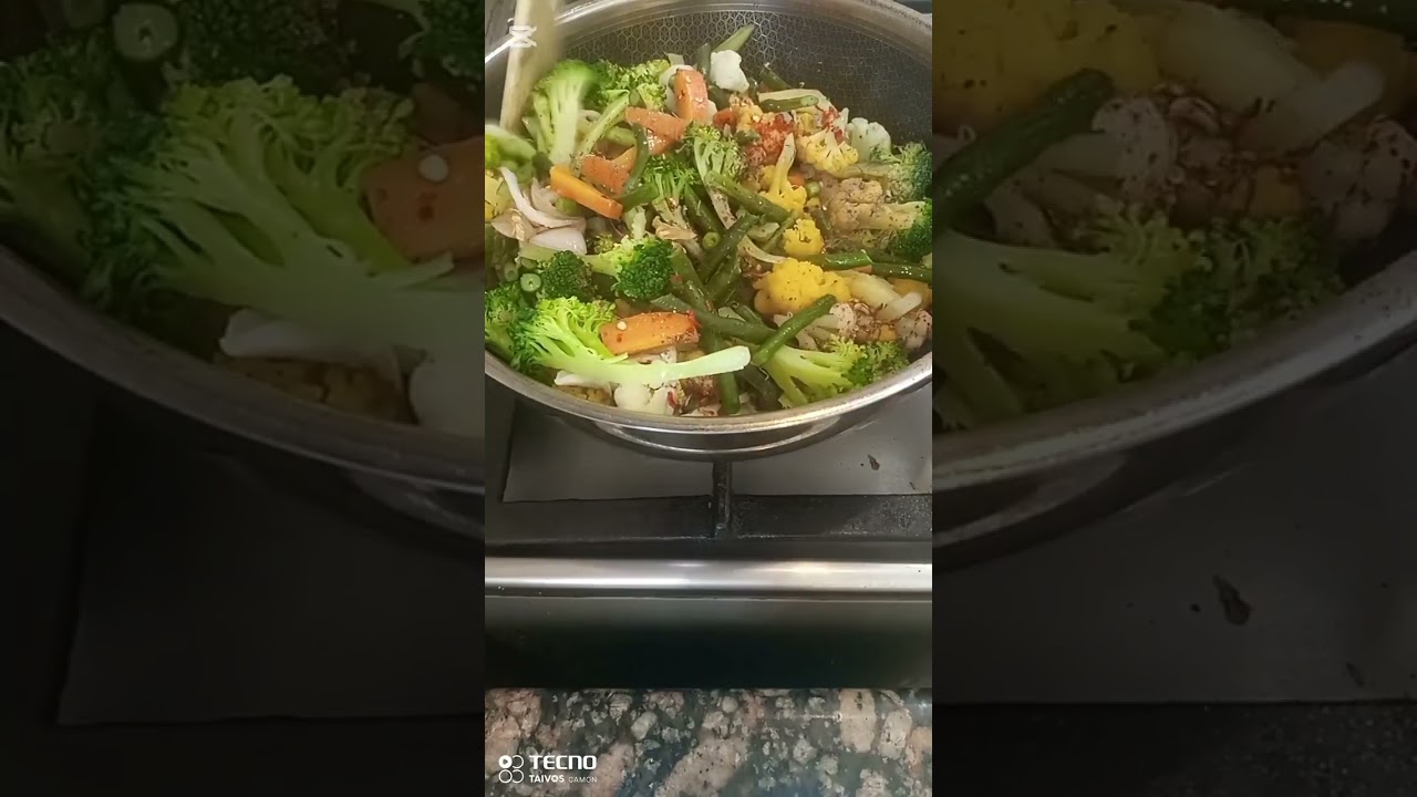 Delicious Sauteed vegetables cooking vlog 😋😋🥰🥰