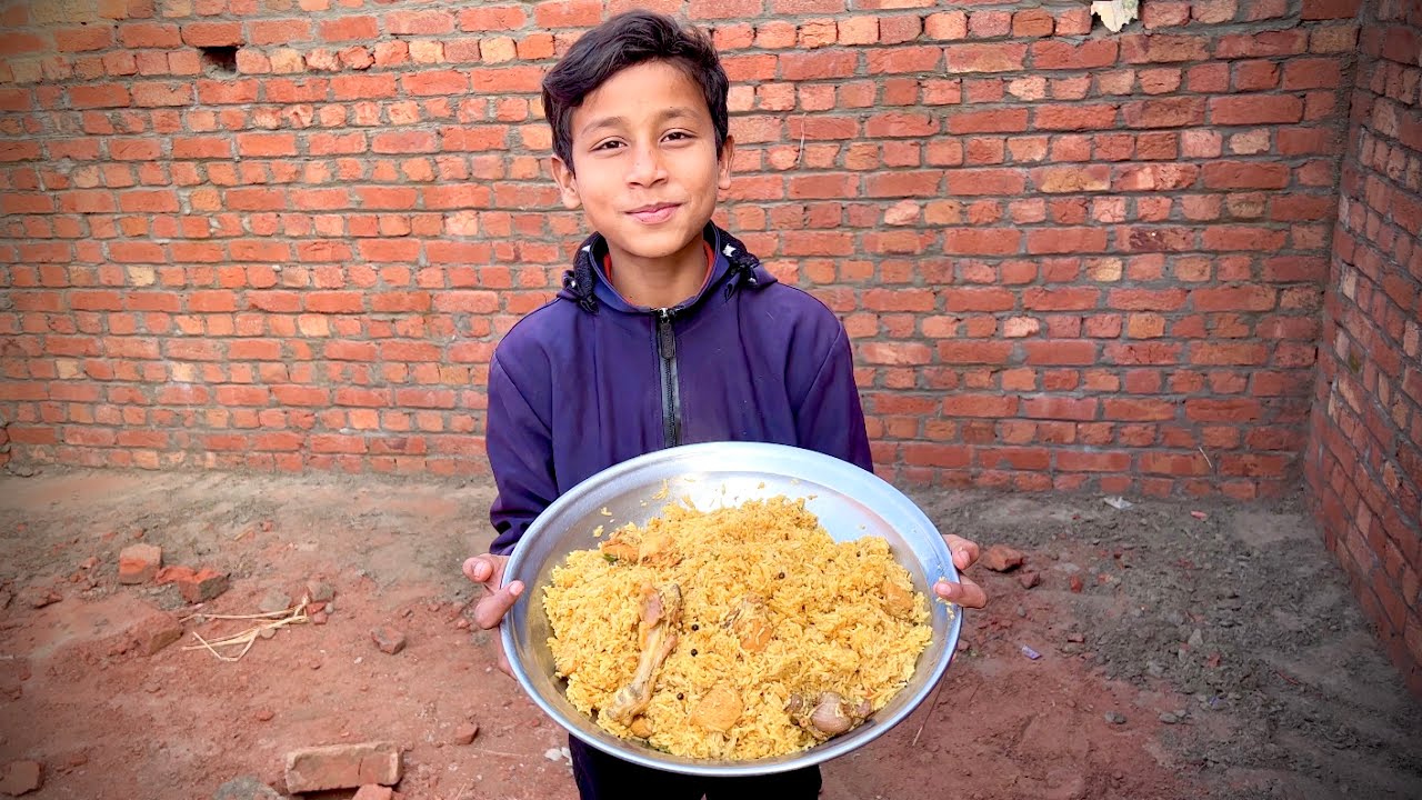 Chicken Pulao Banaya 🐓 | Dawood Sabir Vlogs