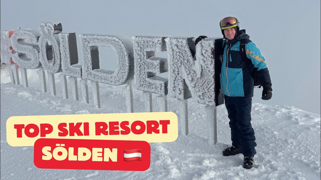 Sölden, Austria 🇦🇹 | Ski Resort, Aqua Dome & 007 James Bond Elements