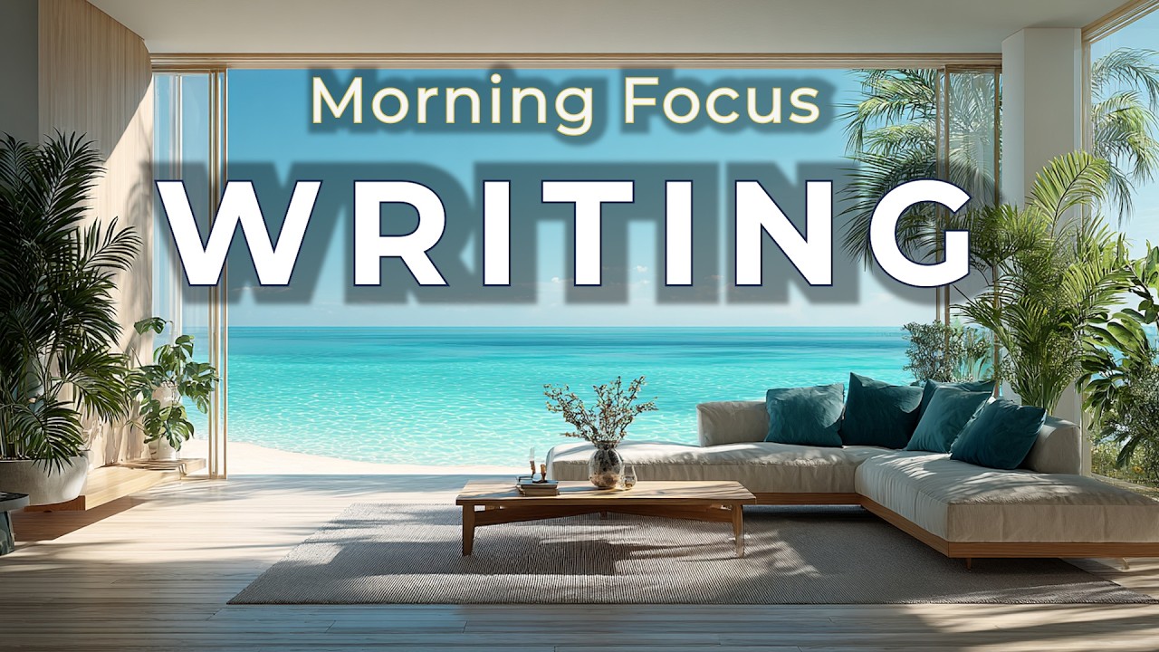 Morning Focus Jazz – Writing | Relaxing Piano Music for Productivity & Concentration (2 Hours)