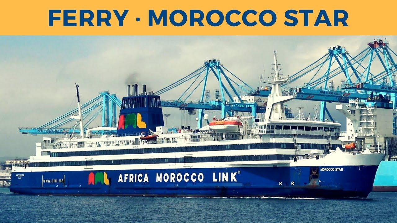 Passage ferry MOROCCO STAR, Algeciras - Tanger Med (Africa Morocco Link)