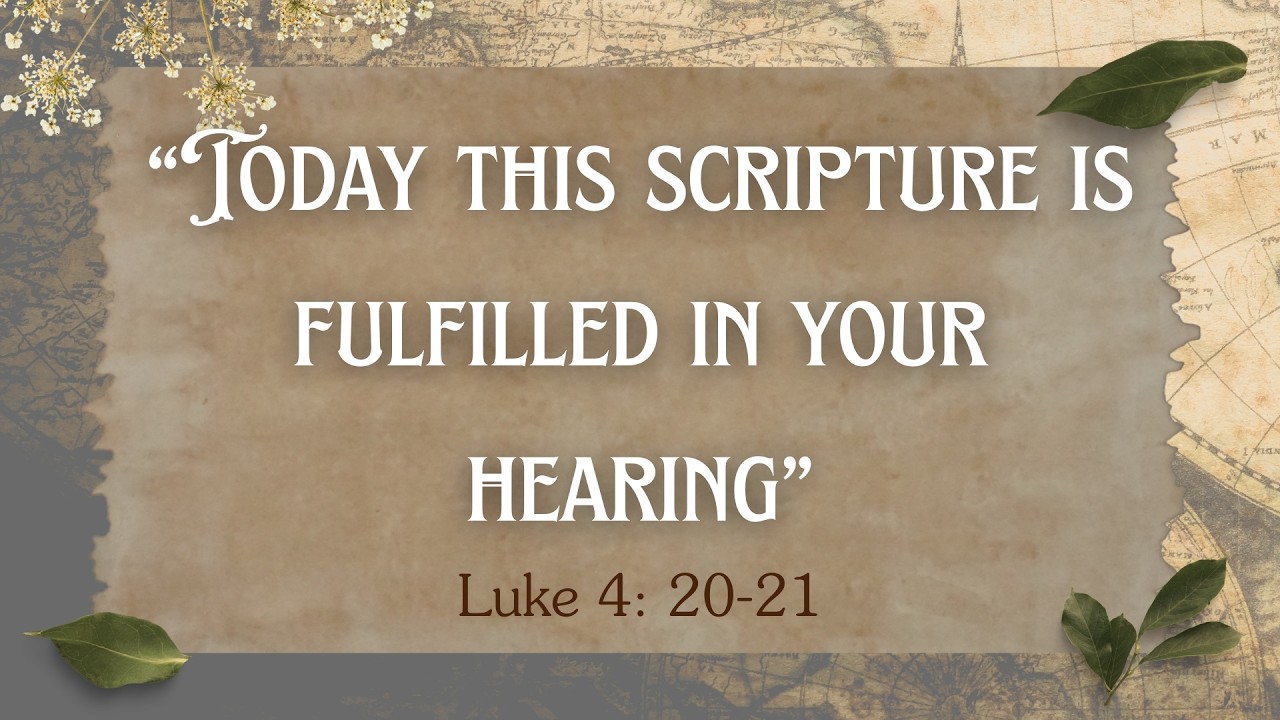 FROM WORD TO REALITY: ALL IS ACCOMPLISHED IN CHRIST N°16