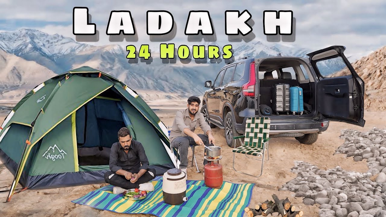 24 hours challenge in Ladakh gone wrong 🤒