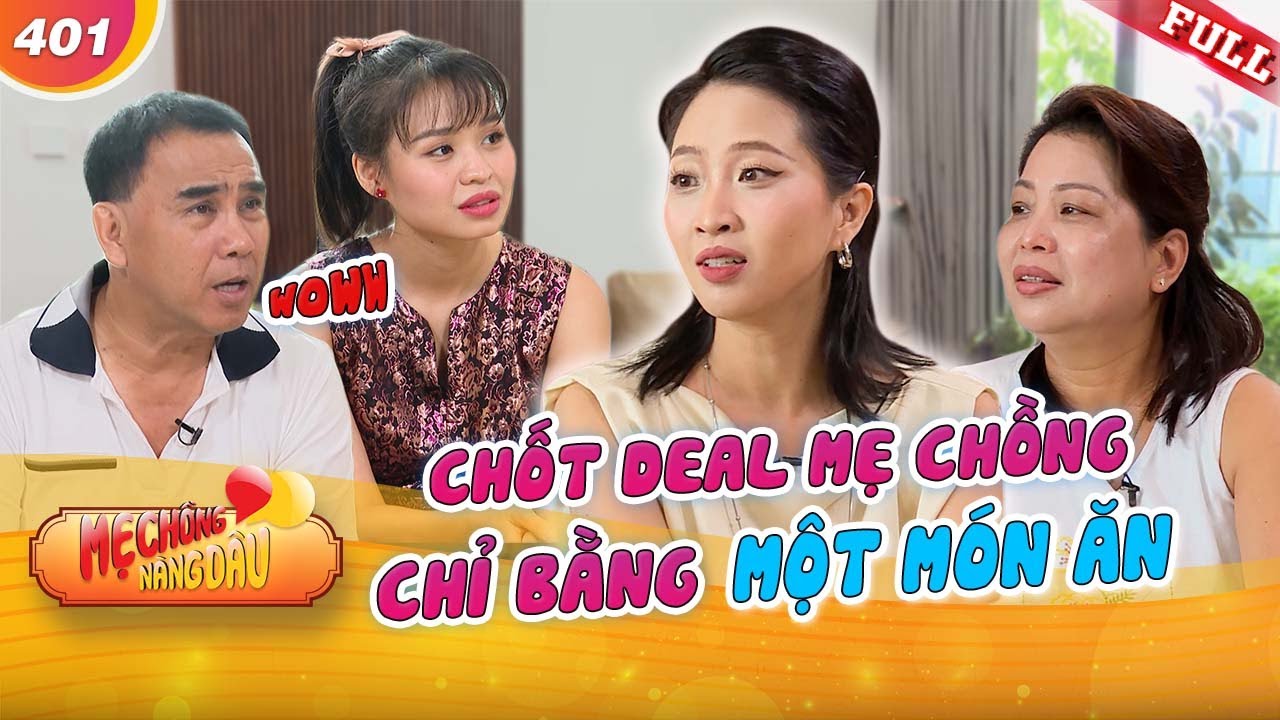 Mẹ Chồng Nàng Dâu #401 | Liêu Hà Trinh chốt deal mẹ chồng tại Hà Lan chỉ vì 1 món ăn