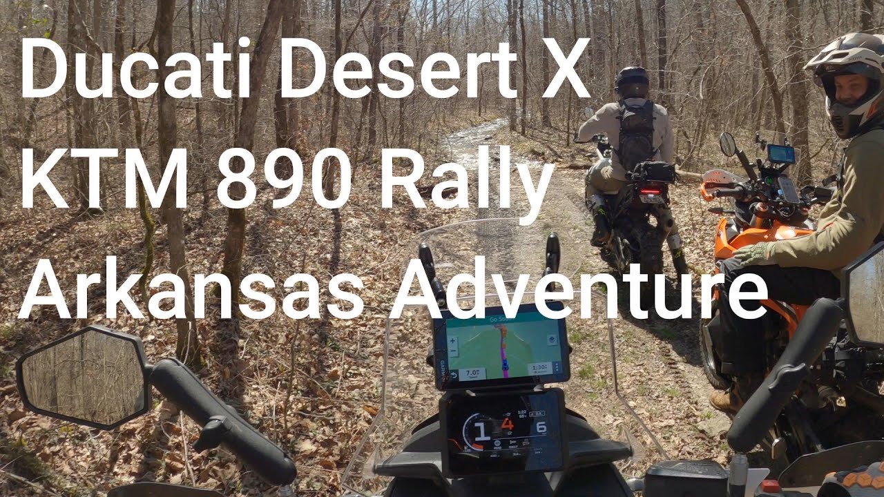 Another Arkansas Adventure on the Desert X and KTM 890's