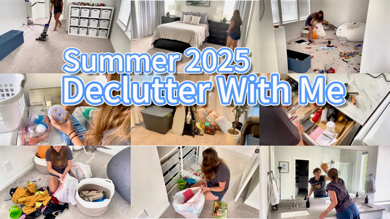 Summer Declutter Series | Part 2 | Upper Floor Reset | Extreme Declutter With Me