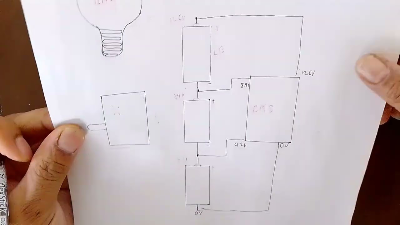 Circuit diagram emergency light part 2!!