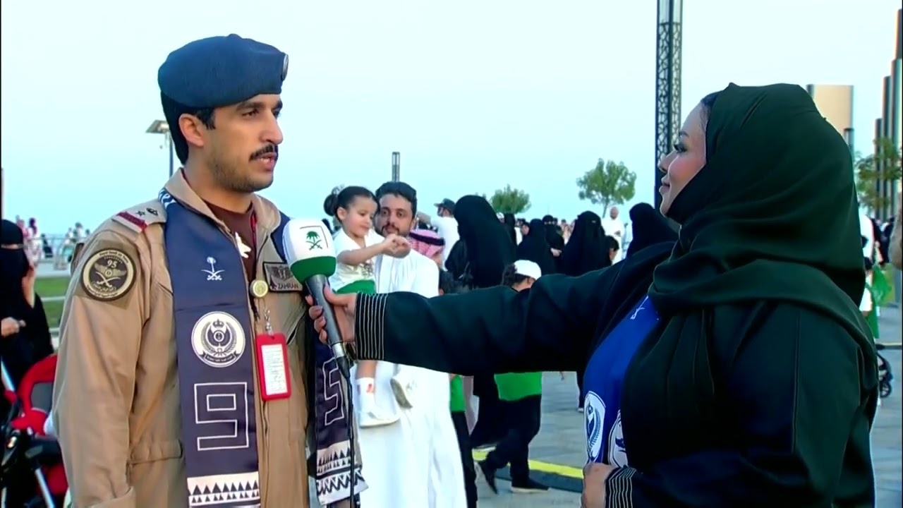 قدّمت القوات الجوية الملكية السعودية عروضًا جوية ضمن احتفالات اليوم الوطني 95تحت شعار (عزّنا بطبعنا)