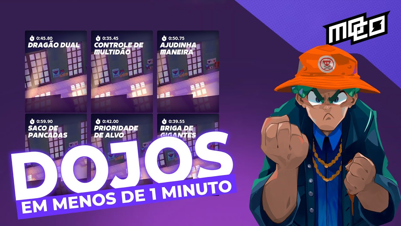 Como Completar os DOJOS em MENOS DE 1 MINUTO no MoCo.