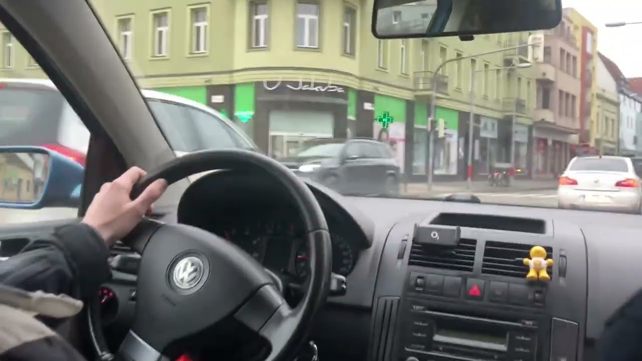 POV Drive Through The City - VW Polo 2007 1.2 - #004