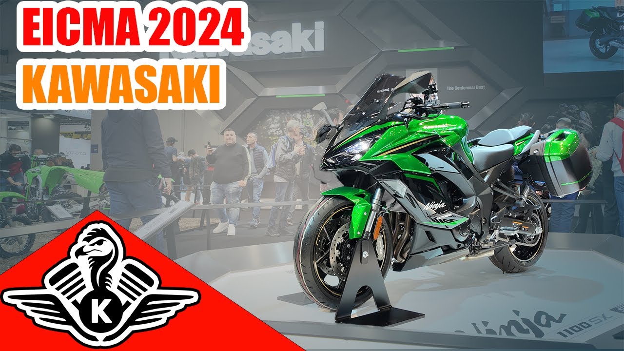Kawasaki en EICMA 2024 - Todas las motos de Kawasaki
