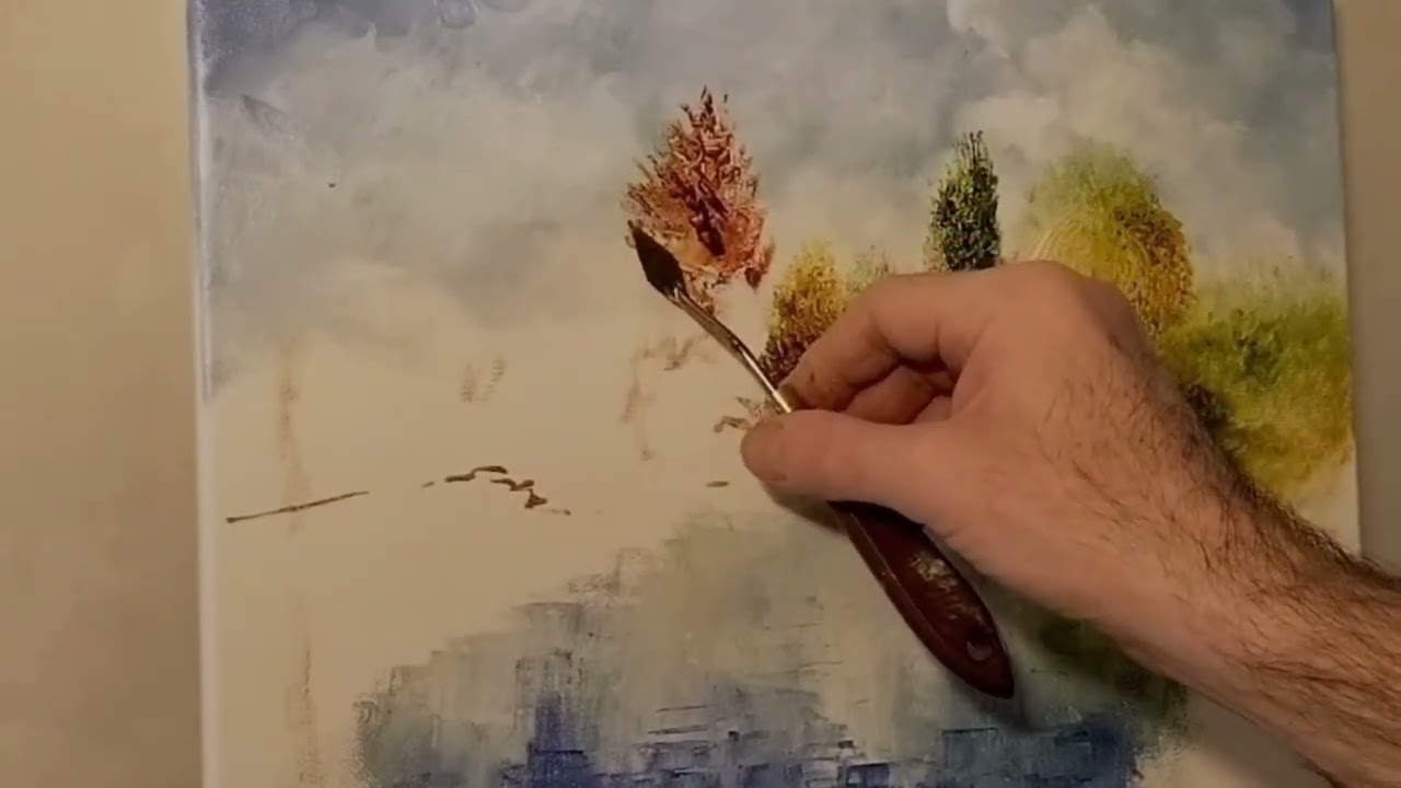 Paint, peindre le jardin de Monet à Giverny, peinture à l'huile 