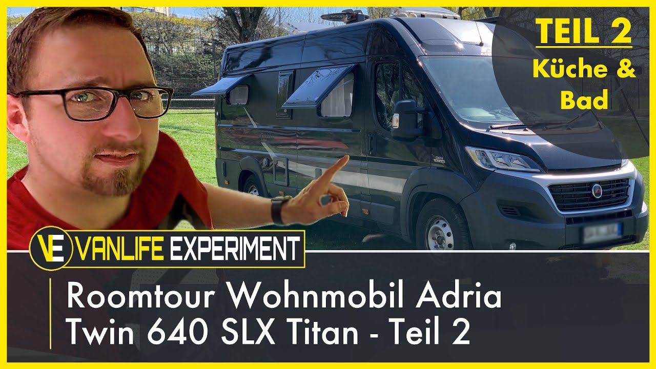 Wohnmobil Roomtour Adria Twin 640 SLX Titan - Teil 2