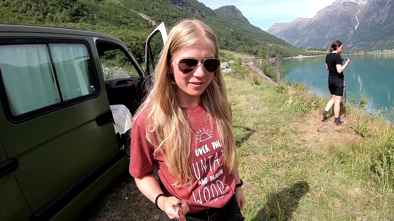 Vanlife Norge 2018 Dag 4 -  Lovatnet - Briksdalsbreen - Geovegen
