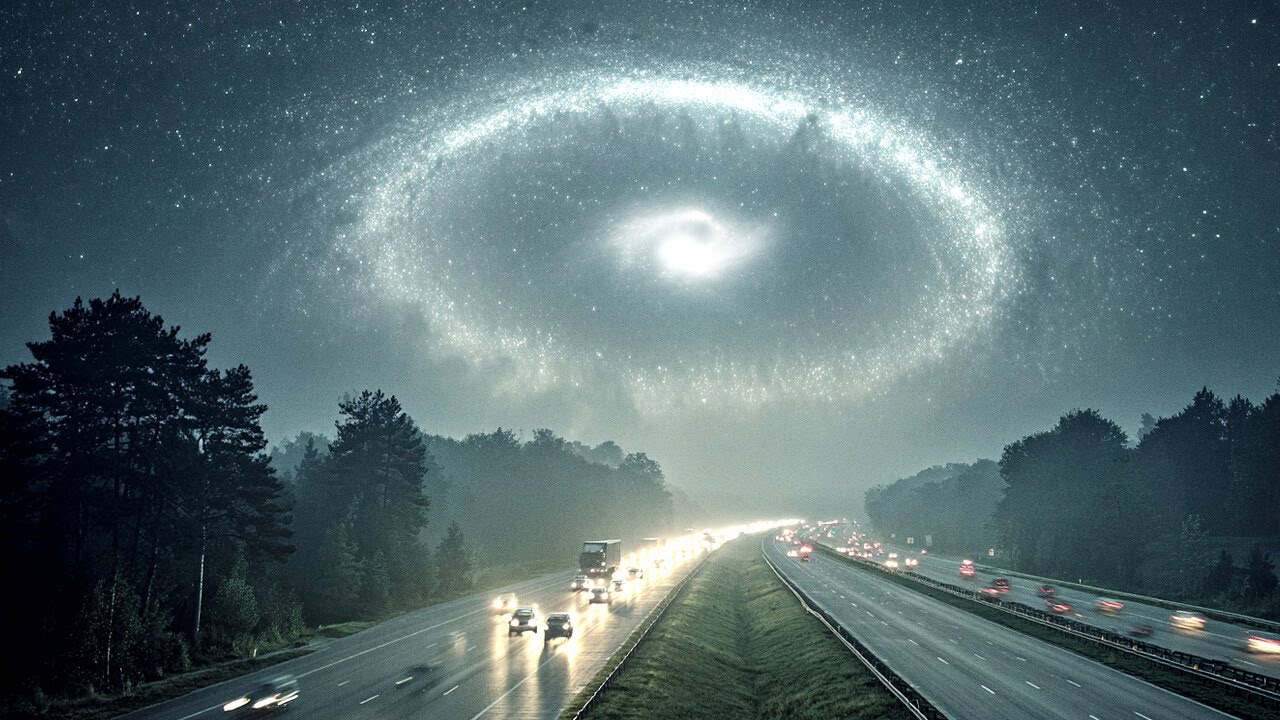 Spiral Raksasa Menerangi Langit di Atas Amerika, Tak Seorang Pun Bisa Menjelaskannya