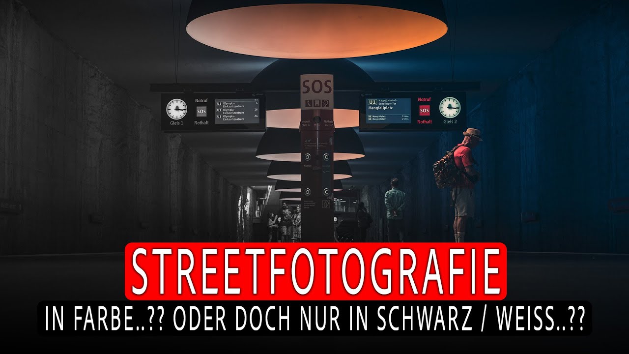 Streetfotografie nur in Schwarz/Weiß..?? Oder geht auch Farbe..??