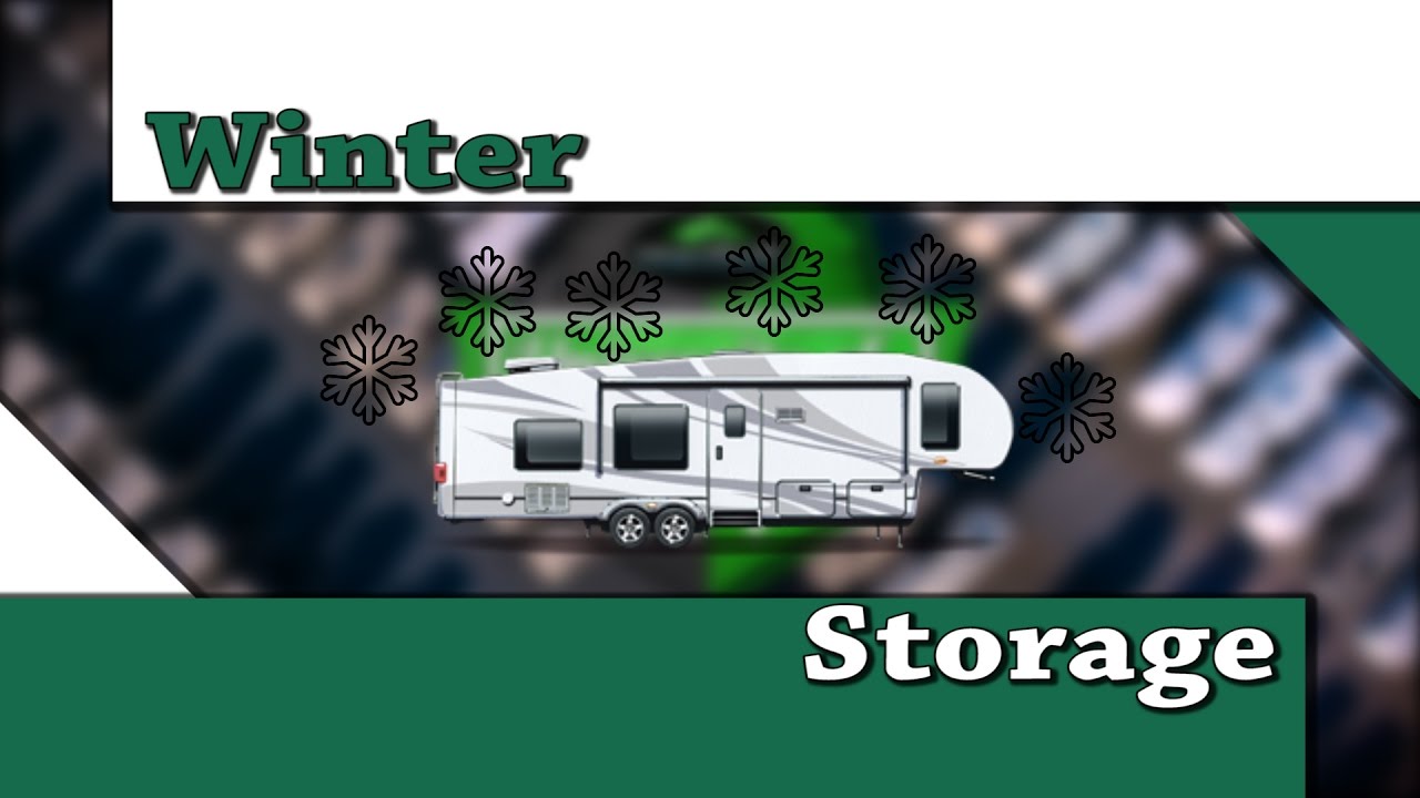 Storing Your RV For The Winter