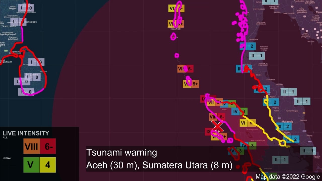 M 9.2 Indian Ocean Earthquake and Tsunami (26/12/2004)