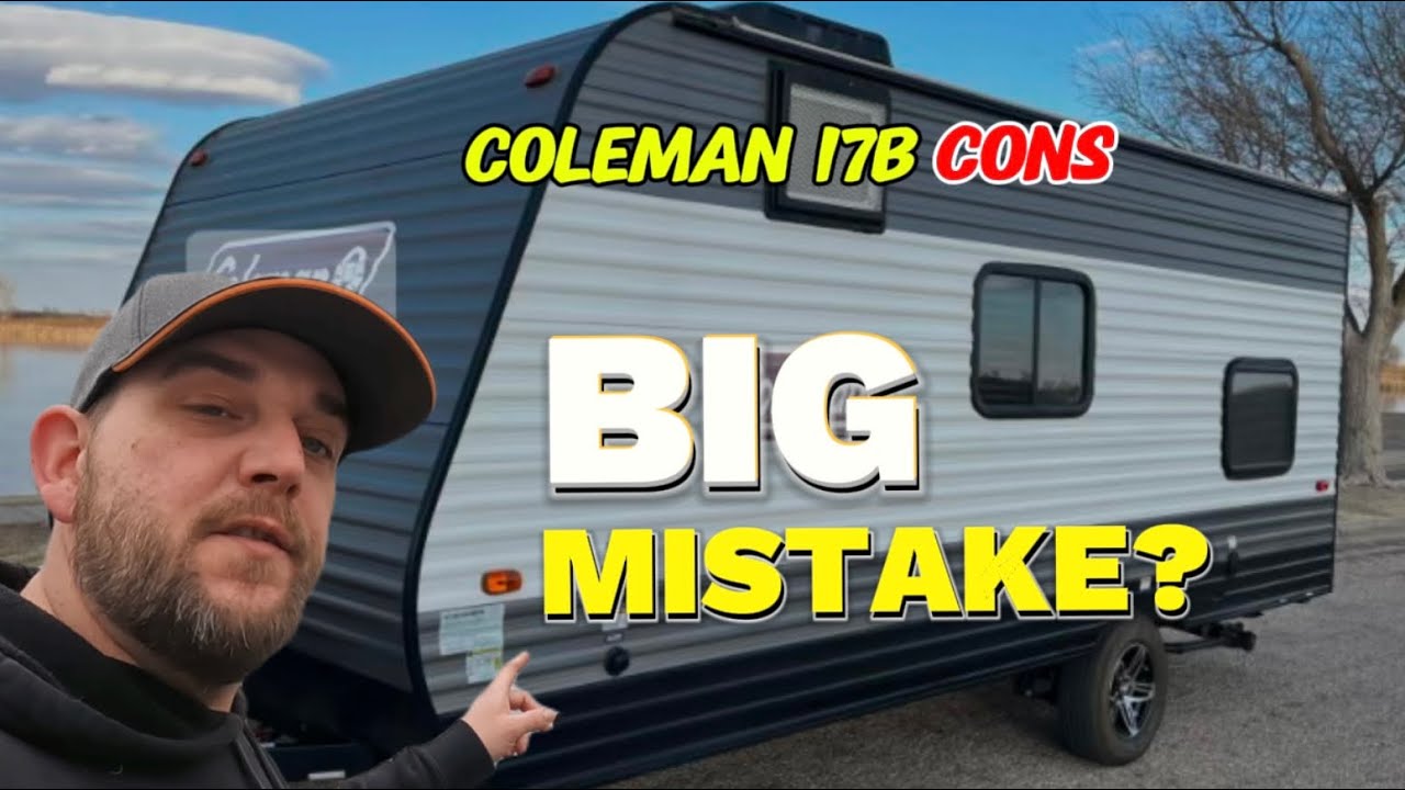 Минусы туристического прицепа Coleman 17B &mdash; 5 главных недостатков наших автодомов раскрыты!