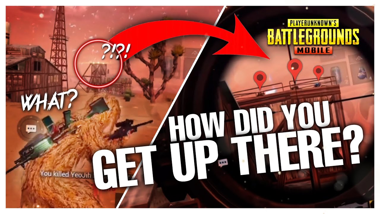WHAT A CAMPING SQUAD?! HOW DID YOU GO TO THERE??? - PUBG MOBILE
